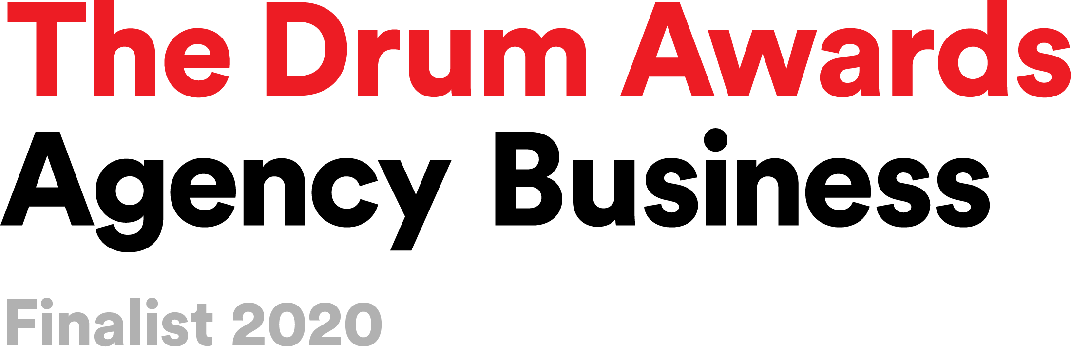 Drum Agency Business Badge Finalist